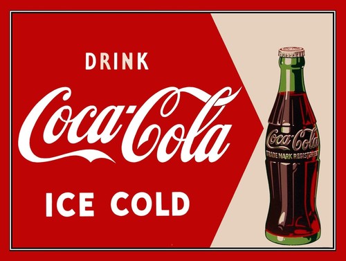 Drink coca cola - , retro