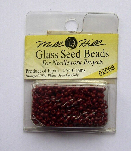 Mill hill glass seed - glass, beads