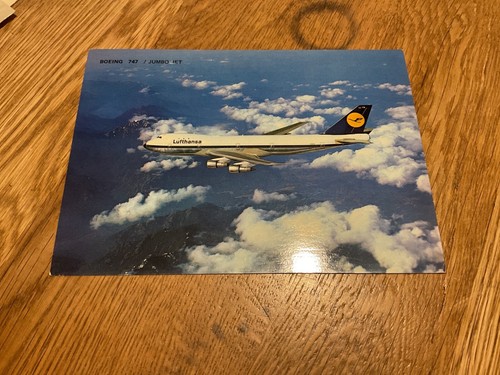Lufthansa boeing 747 - lufthansa, airplane