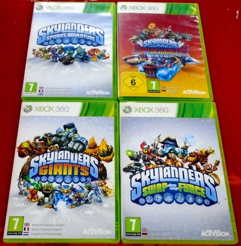 Xbox 360 skylanders games - xbox,