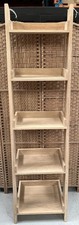 Garden Trading Ladder Shelf Hambledon 5 Tier Ladder Shelf, Raw Oak, RRP450
