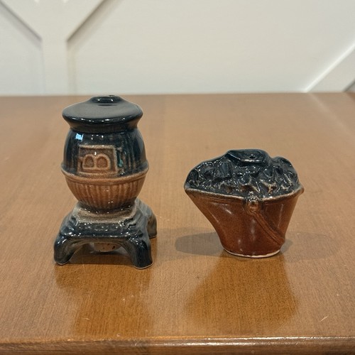 Vintage pot belly stove - vintage,