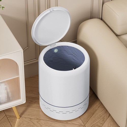 Round trash can cylindrical - round,