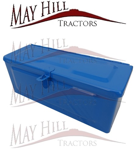 Small blue tractor - blue, tool