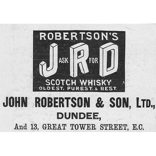 John robertson sons jrd - &,