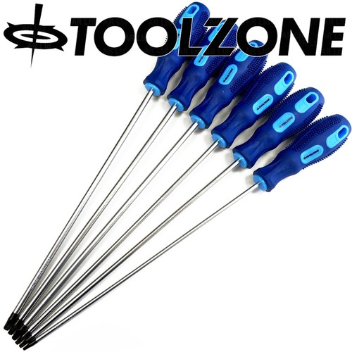 6pc long reach torx star - long,