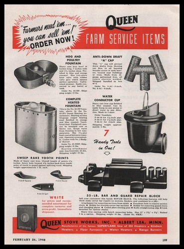 1948 queen stove works albert - stove,