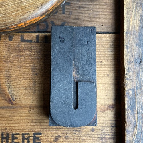 Vintage printers block - printers,