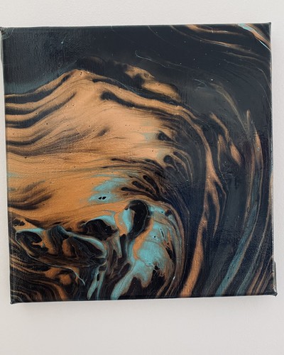 Abstract acrylic fluid art - abstract,