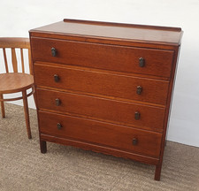 A Larger Sized Vintage Chest Of Drawers By Lebus