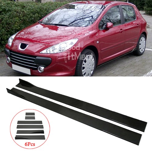 Glossy side skirts lip - side,