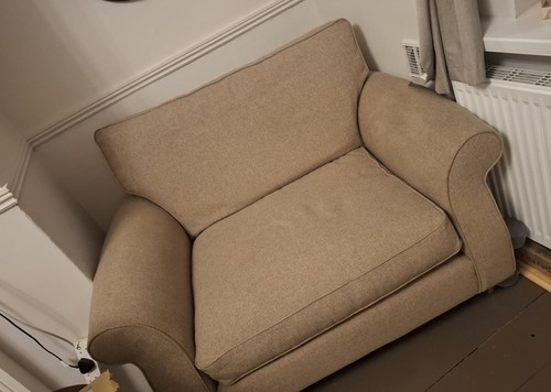 Next large beige armchair - , /