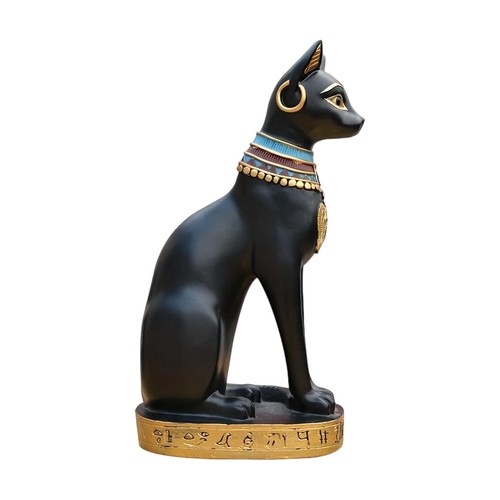 Cat goddess bastet statue - goddess,