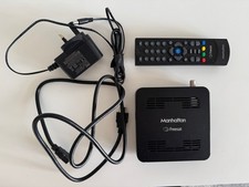 MANHATTAN SX Freesat Satellite Tv Box Used + HMDI cable, Power cable & remote