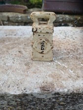 Antique Unusual Cast Iron 2 Lb