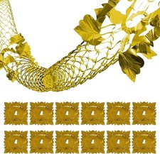 12 Pcs Gold Christmas Foil