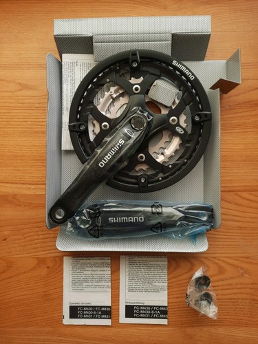 Shimano m521 triple mtb - shimano, fc-m521