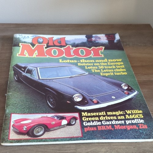 Old motor illustrated english - motor,