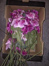 Pink & Purple Silk Orchid