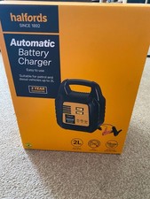 Halfords Fully Automatic Battery Charger
