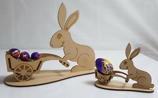 Wooden MDF Easter Bunny