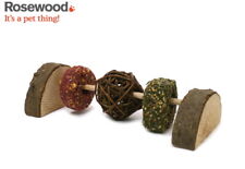 ROSEWOOD NATURALS RODENT PLAYGROUND SMALL ANIMAL HAMSTER GERBIL GNAW TREAT & TOY