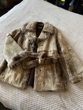 MANZARI design real fur coat beaver/fox