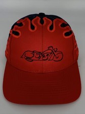 Motorcycle Embroidered Red