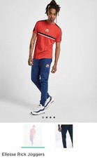 Ellesse Sportswear Rick Jogger Men Track Pants Trousers Size Slim XL￼