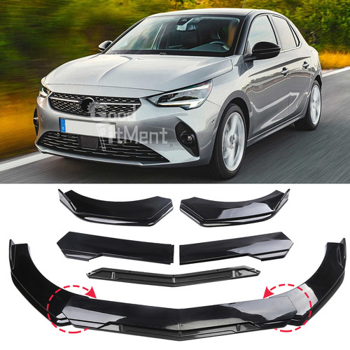 Glossy front bumper chin lip - chin,