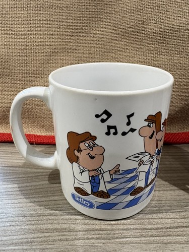 Vintage musical tetley tea - tetley, mug
