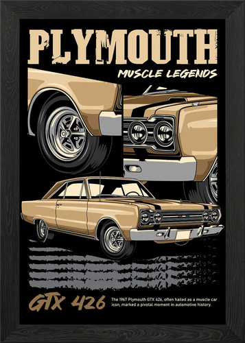 Vintage gtx 426 muscle - vintage, car