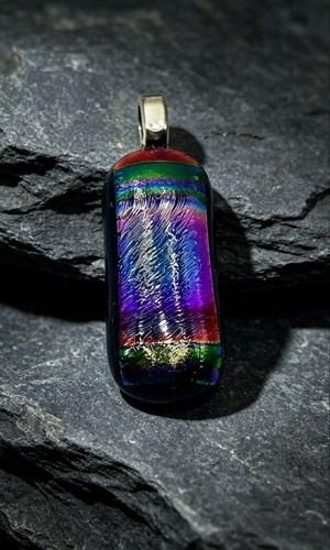 Handcrafted dichroic fused - dichroic,