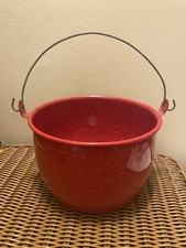 Vintage Red Enameled Berry