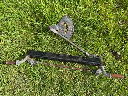 Front axle steering - &, gear