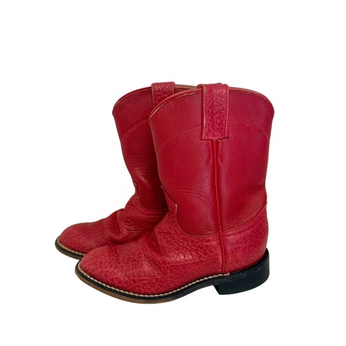 Vintage justin junior red - vintage,