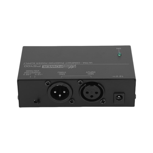 Microphone phantom power - ­microphone,