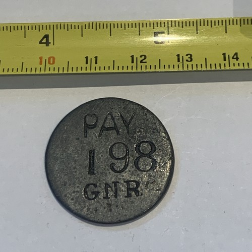 Gnr railway pay check token - railway,