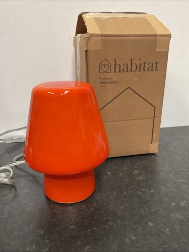 Habitat flore glass - table, lamp