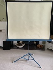 Vintage Da-Lite Projection Screen 40” Wide Extends Up To 36” High