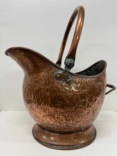 Antique victorian copper coal - victorian,