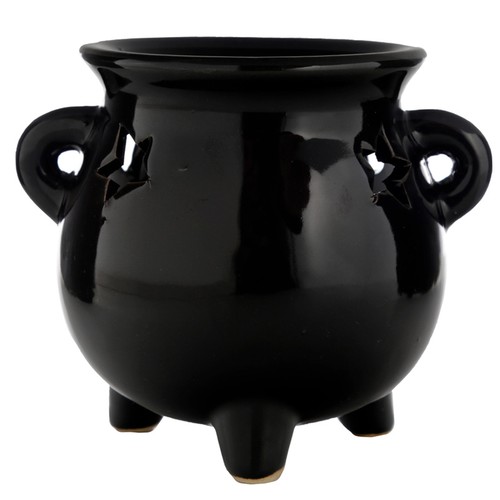 Eden large black cauldron - large,