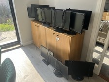 Job Lot 12 Computer Monitors dell Samsung Philips HKC HP