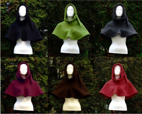 Gugel 100 wool medieval - gugel, 100%