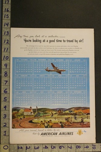 1948 aviation airline - aviation, american