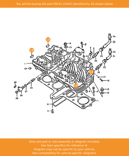 Suzuki plug cylinder head - plug,,