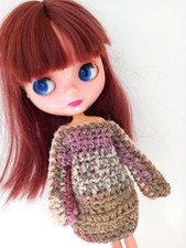 Oversized Baggy Jumper For Blythe Or Tangkou Doll. Clothes For Blythe.jumper