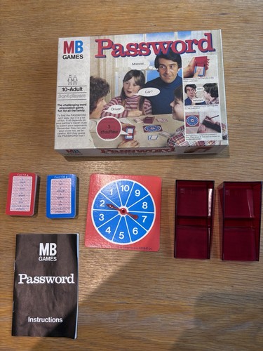 Password game 1978 vintage - mb,