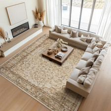 Topfinel Large Rugs for Living