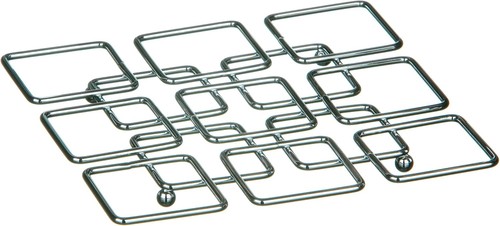Polished chrome geometric - chrome,